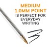 BIC Cristal Xtra Smooth Ballpoint Pens, 1.2mm, 22ct - Black: Smooth Writing, Stationery, Office Supplies, 1.0mm Point Size - 3 of 4