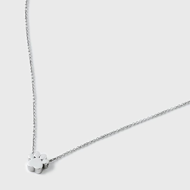 Tiny Tags Paw Chain Necklace, 5 of 10