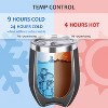 Tirrinia 12oz Stemless Insulated Tumbler with Lid, Single Stainless Steel Double Walled Metal Reusable Tumbler - 2 of 4