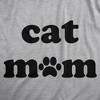 Womens Cat Mom Tshirt Funny Pet Animal Lover Kitty Novelty Tee - Crazy Dog Women's T Shirt - 2 of 4