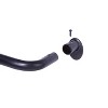 Kenney 5/8" Wrap Around Room Darkening Curtain Rod, 86-120�, Black - 2 of 4