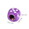 Unique Bargains Universal Car Dice Shape Wheel Tyre Tire Valve Air Stem Cap Cover 4 Pcs - 4 of 4