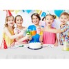 Crown Display Disposable Plastic Tablecloth 84 Inch Round- 6 Pack - 3 of 4
