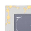 Traditional Stone and Porcelain Frame - Single Decorative Picture Frame, Versatile Accent for Classic Decor, Handcrafted Detailing for Timeless Appeal - 4 of 4