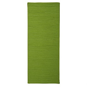 Colonial Mills Ikebana Braided Runner, Green 30"x132", Rectangle Shape - 1 of 2