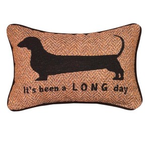 It’s Been a Long Day Quote Pillow 12.5x8 inch Cotton Polyester by Manual Woodworkers and Weavers - 1 of 3