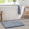 Hearth & Harbor Bathroom Rugs, Ultra Soft Velvet Memory Foam Bath Mats with PVC Backing - 2 of 4