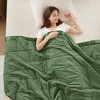 CAVINAS Polyester Cooling Blanket with Satin Trim,Lightweight Down Alternative Blanket,Bed Blanket Suitable for All Seasons - 2 of 4