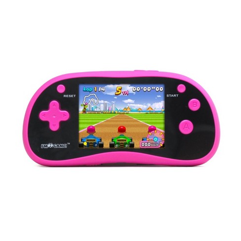 I m Game Handheld Game Console With 180 Built in Games Pink Target