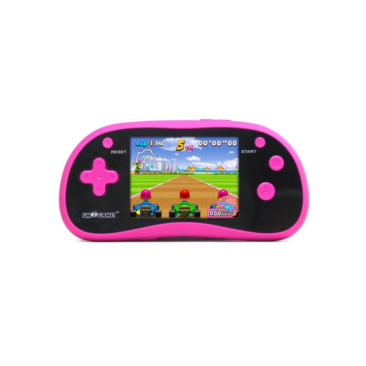I'm Game Handheld Game Console with 180 Built-in Games - Pink
