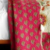 Slickblue 3PC Cotton Vermicelli-Quilted Patchwork Quilt Set, Full/Queen Size with 2 Shams, 12 Patterns - 3 of 4