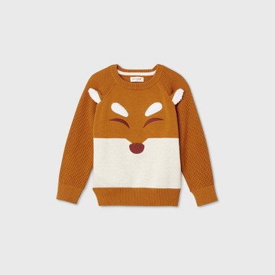 orange cat sweater