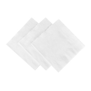 Disposable Cocktail Napkins – 6” x 6” 1-Ply Soft Paper Guest Napkins – Pack of 200 - 1 of 2