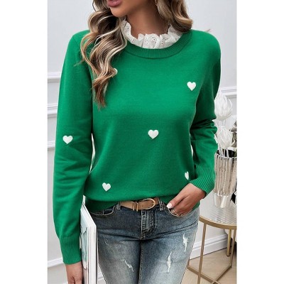 Women's A Touch Of Lace Sweater - UNISHE