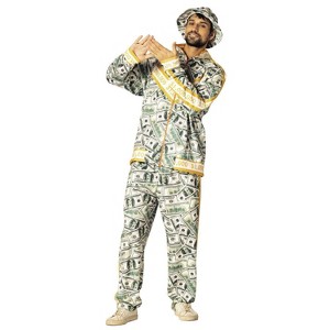 Imposta Costumes Adult Money Suit Costume Suit L/XL Green - 1 of 4