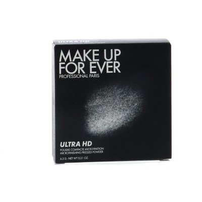 Make Up Forever Ultra HD Microfinishing Pressed Powder, 01 Translucent, 0.21 oz