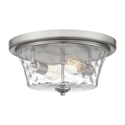Quoizel Lighting Acacia 2 - Light Flush Mount in  Brushed Nickel