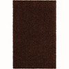 Unique Loom Solid Shag Solid Indoor Woven Area Rug - 2 of 4