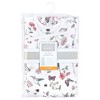 Hudson Baby Infant Girl Convertible Swaddle Sleep Sack, Hummingbird Garden - image 2 of 4