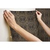 RoomMates Bees Knees Peel & Stick Wallpaper: Removable Vinyl, Geometric Honeycomb, Modern Decor, 28 Sq Ft Coverage - 3 of 4
