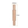 Unique Bargains Crafts Baking Solid Non-Stick Wood Rolling Emboss Clay Roller 8.27" x 1.38" 2 Pcs - 2 of 4