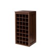 Modular Wine Bar Cabinet Ancona Modular With Storage Shelves With Hutch For Dining Room Showcase Crafts, Books, Wine, Wine Glasses - 2 of 4