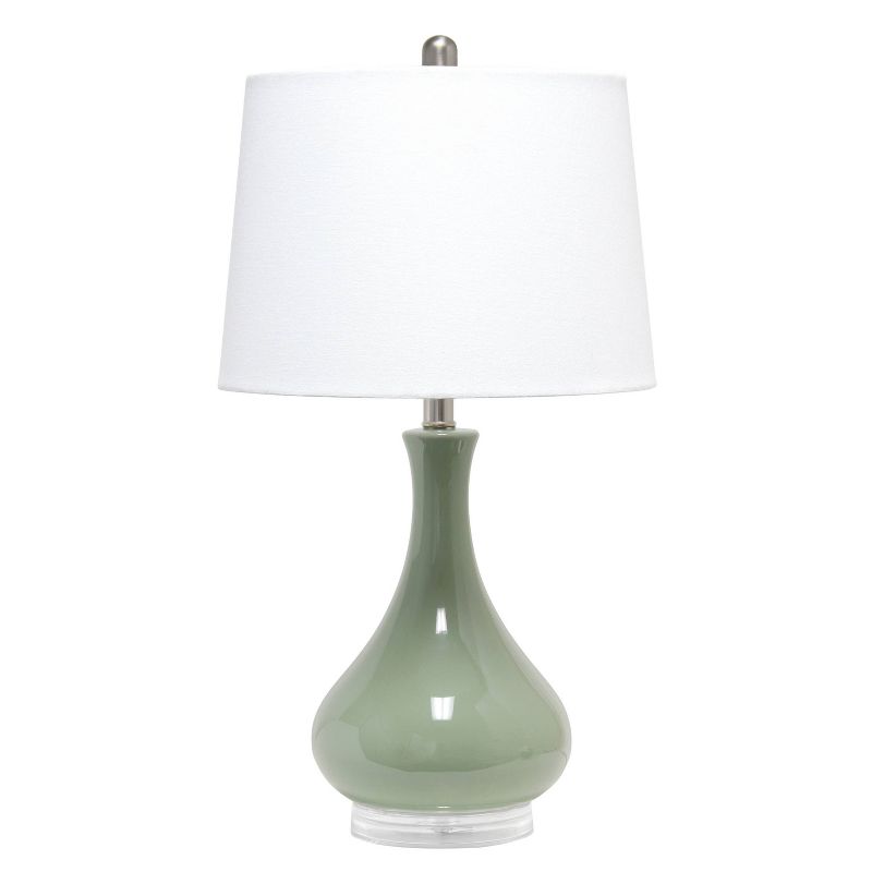 Droplet Table Lamp with Fabric Shade - Lalia Home, 1 of 12