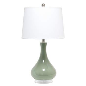 Droplet Table Lamp with Fabric Shade - Lalia Home