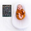 Blue Panda Monthly Baby Milestone Chalkboard, First Year Boy and Girl Age Tracking Growth Sign (11.6 x 15.6 In) - 2 of 4