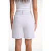Lafidi Women’s Avia Hi-Rise Bermuda Shorts with Pleated Front and Sleek Pockets for a Polished, Professional Look - 4 of 4