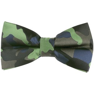 INSPIRE CHIC Men's Camouflage Pre-tied Adjustable Bow Tie - 1 of 4