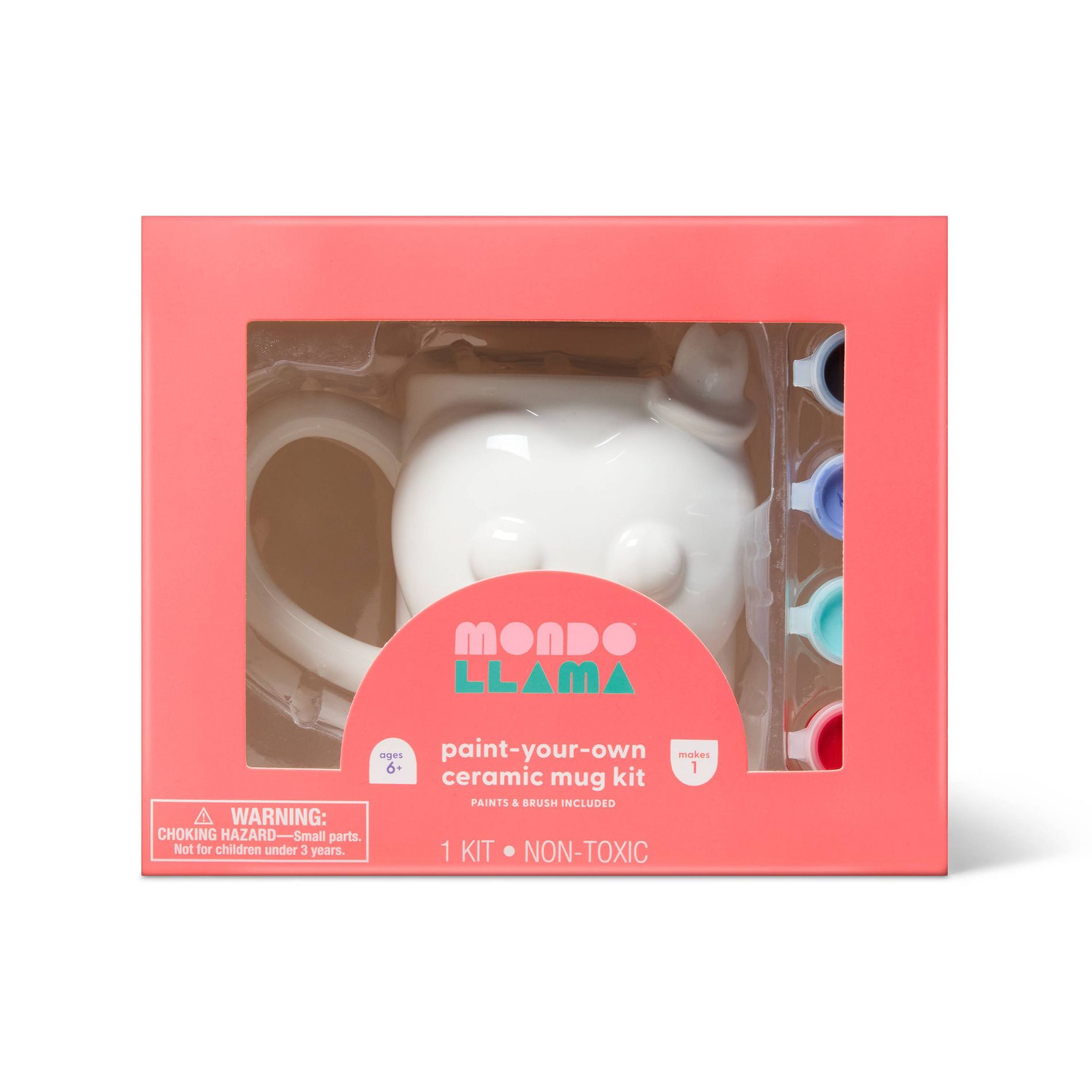 Valentine's Craft Cowboy Heart Ceramic Mug Painting Activity Kit - Mondo Llama™