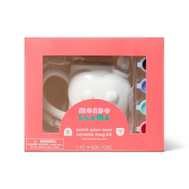 Valentine's Craft Cowboy Heart Ceramic Mug Painting Activity Kit - Mondo Llama™