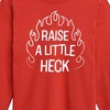 Boys' - Instant Message - Raise A Little Heck Long Sleeve Graphic T-Shirt - 2 of 4