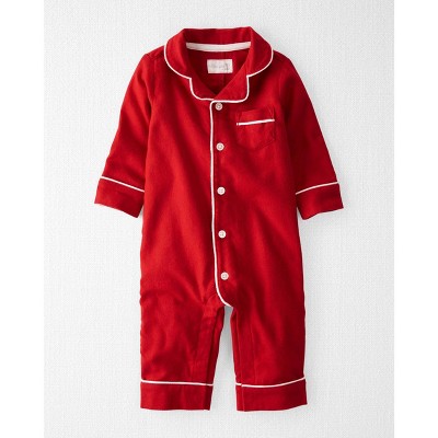 Image of Little Planet by Carter's Organic️ Baby Pajama Jumpsuit - Red Newborn