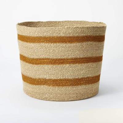 Photo 1 of Large Soft Striped Basket - Threshold designed with Studio McGee