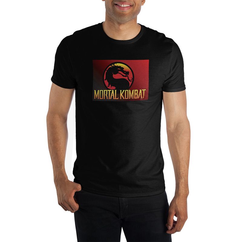 Mortal Kombat Video Game Mens Graphic Tee, 1 of 3