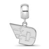 Black Bow Jewelry Sterling Silver Dayton Flyers NCAA Bead Charm - 3 of 4