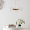 Harkin 3 Light 18 Inch Dia Adjustable Pendant - Gold - Safavieh. - 3 of 4