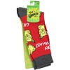 Dr Seuss GRINCH Character Adult Holiday Crew Socks 2 Pair Green - 2 of 4
