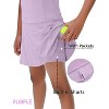 Girls Tennis Golf Outfit Sleeveless Tank Top and Skorts Set Sports Skirt Dress with Shorts 4-13Y - 2 of 4