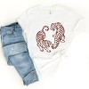 Two Tigers - Women's Short Sleeve Graphic T-Shirt - 2 of 4