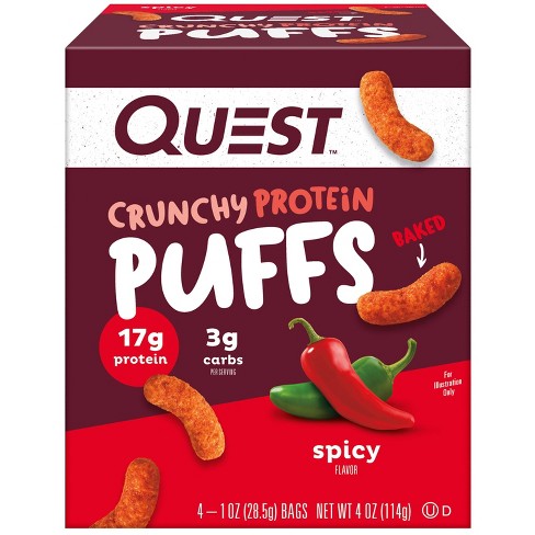 Quest Nutrition Crunchy Protein Puffs - Spicy - image 1 of 4