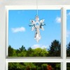 Woodstock Wind Chimes Woodstock Rainbow Makers Collection, Crystal Guardian Angel, Large 2'' Crystal Suncatcher for Indoor Decor Gift - image 2 of 4