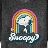 Men's - Peanuts - Snoopy Rainbow Clouds Graphic Fleece Sweatshirt - 2 of 4