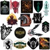 House of The Dragon Game of Thrones 50ct Vinyl Large Deluxe Stickers Variety Pack - image 3 of 4