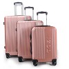 IZOD Zane Expandable ABS Hard shell Lightweight 360 Dual Spinning Wheels Combo Lock 28", 24", 20" 3 Piece Luggage Set - 2 of 4