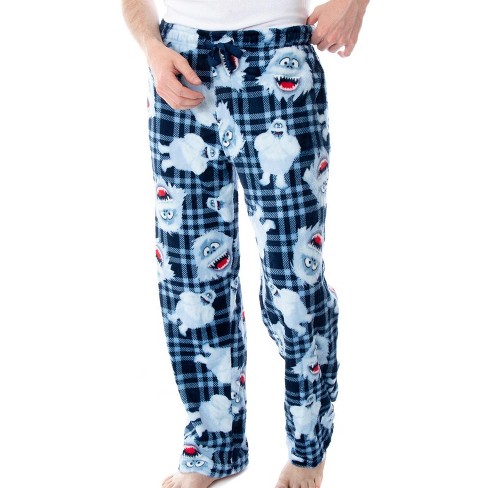 Christmas Santa Reindeer Snowman Print Comfortable Soft Lounge Pajama Pants