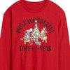 Men's - Winnie the Pooh - Christmas Most Wonderful Time of the Year Long Sleeve Graphic T-Shirt - 2 of 3