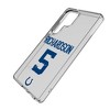 NFL Indianapolis Colts Players Game Tactic Clear Cell Phone Case for Samsung Galaxy - 2 of 4